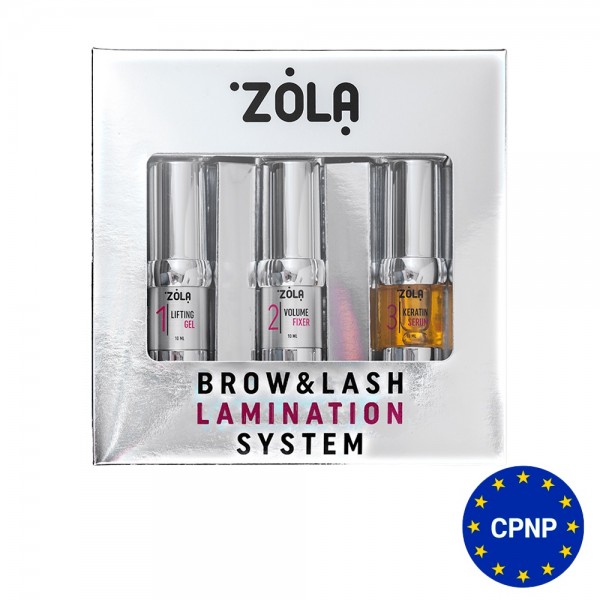 Set laminare Zola System Lash&Brow